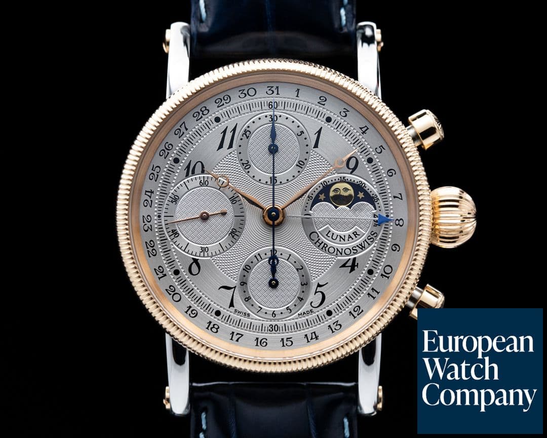 Image of Chronoswiss Lunar Chronograph SS / 18K 
