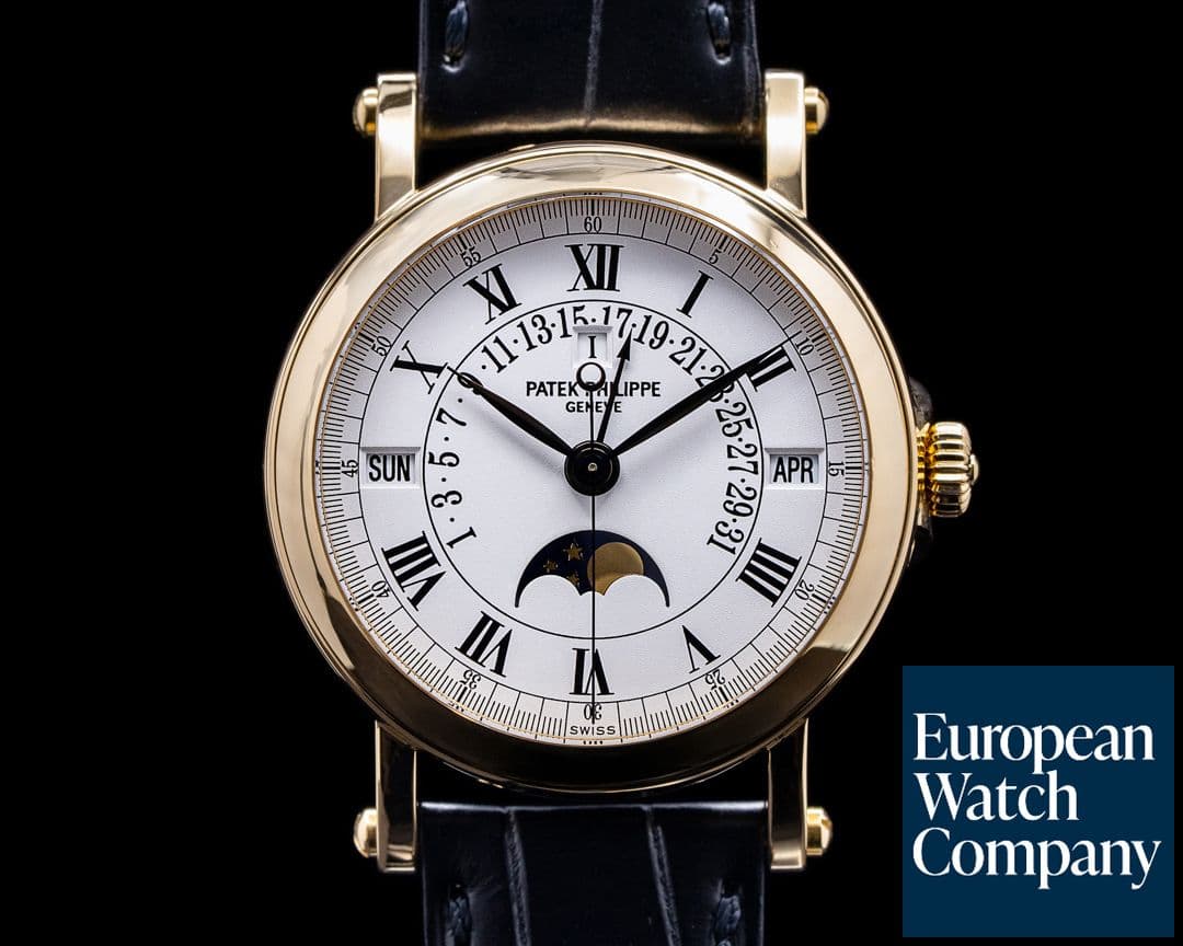 Image of Patek Philippe Retrograde 5059J Perpetual Calendar 18K Yellow Gold FULL SET 