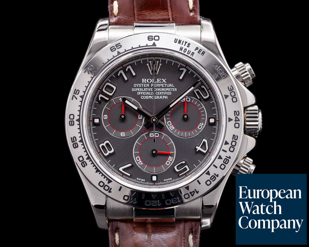 Image of Rolex Daytona 116519 18K White Gold / Grey Dial FULL SET 