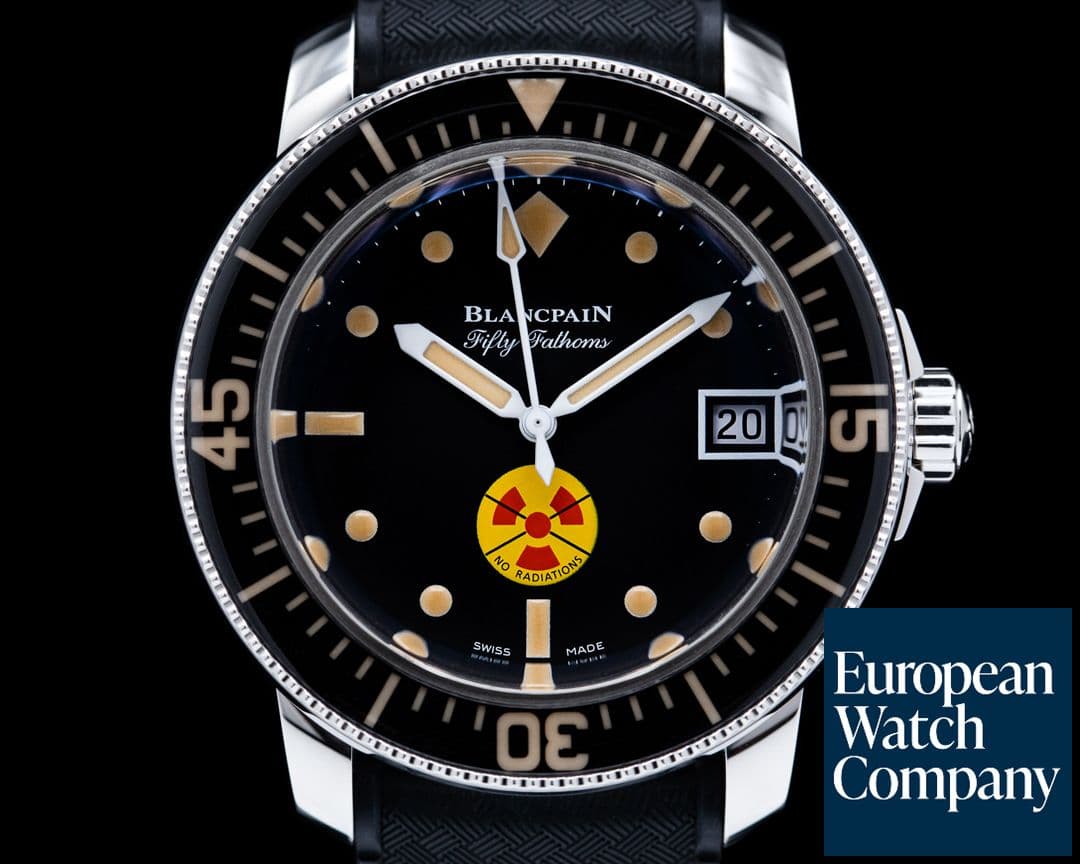 Image of Blancpain Tribute To Fifty Fathoms "No Radiations" SS Limited 2021