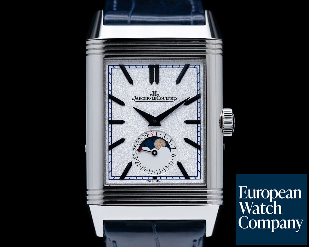 Image of Jaeger LeCoultre Reverso Tribute Duo Moon SS