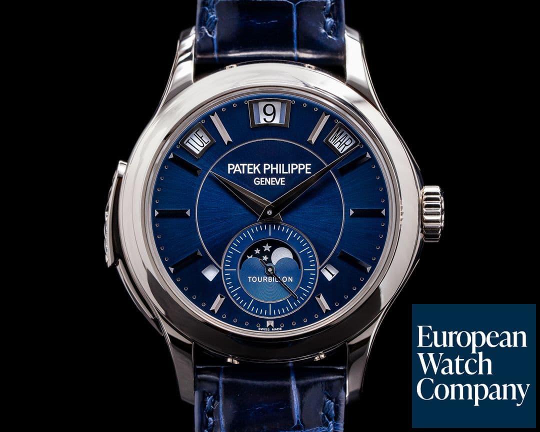 Image of Patek Philippe 5207G Minute Repeater Tourbillon Blue Dial UNWORN