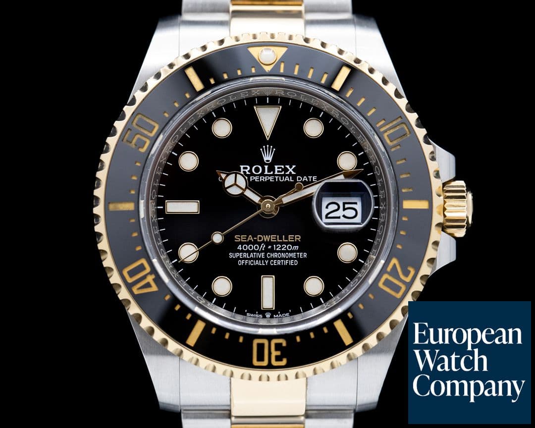 Image of Rolex Sea Dweller 126603 "Two-Tone" SS / 18k Yellow Gold 2020