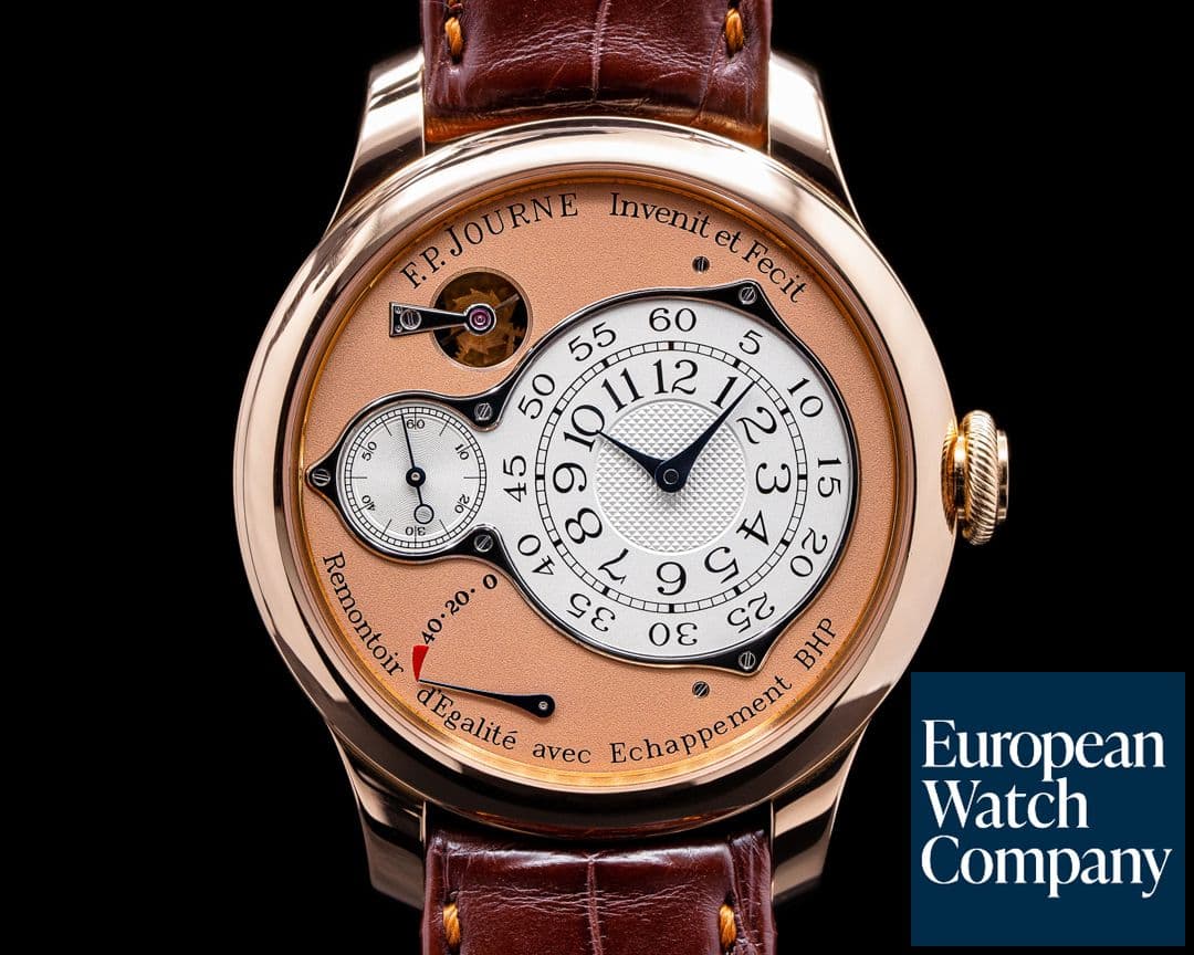 Image of F. P. Journe Chronometre Optimum Rose Gold Rose Dial 42MM