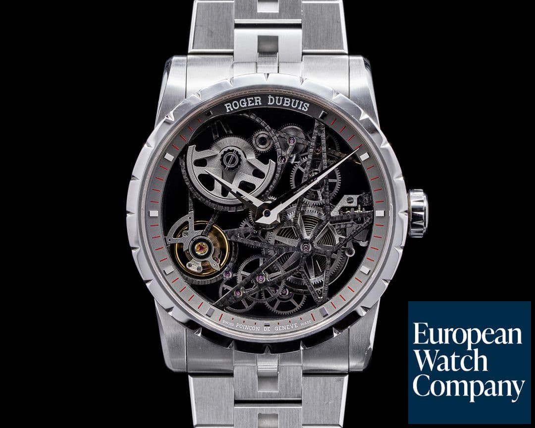 Image of Roger Dubuis Excalibur 42 Skeleton Micro-Rotor Automatic SS / SS RARE