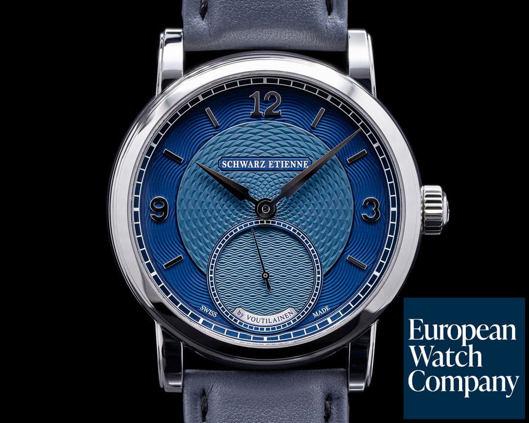 Image of Schwarz Etienne Roma Synergy by Kari Voutilainen SS / Blue Dial LIMITED