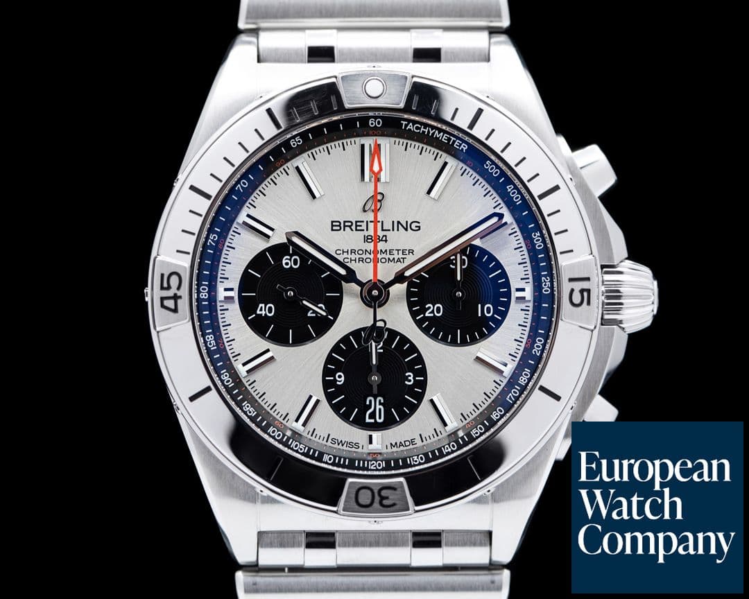 Image of Breitling Chronomat B01 42mm SS Panda Dial