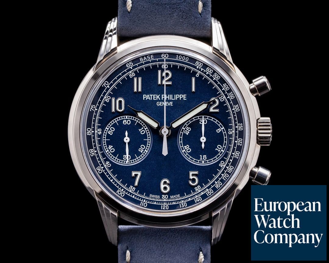 Image of Patek Philippe Chronograph 5172G 18K White Gold Blue Dial 2021