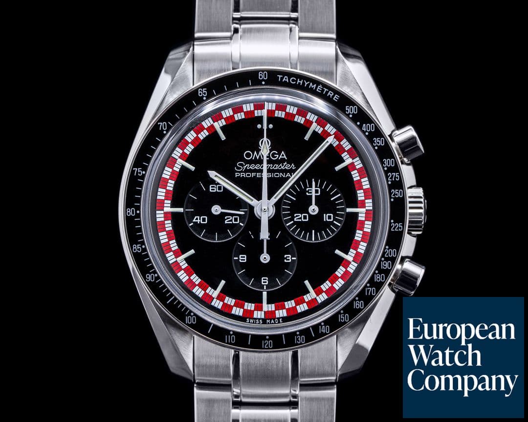 Image of Omega Speedmaster Professional Chronograph "TINTIN" Racing Dial FULL SET 