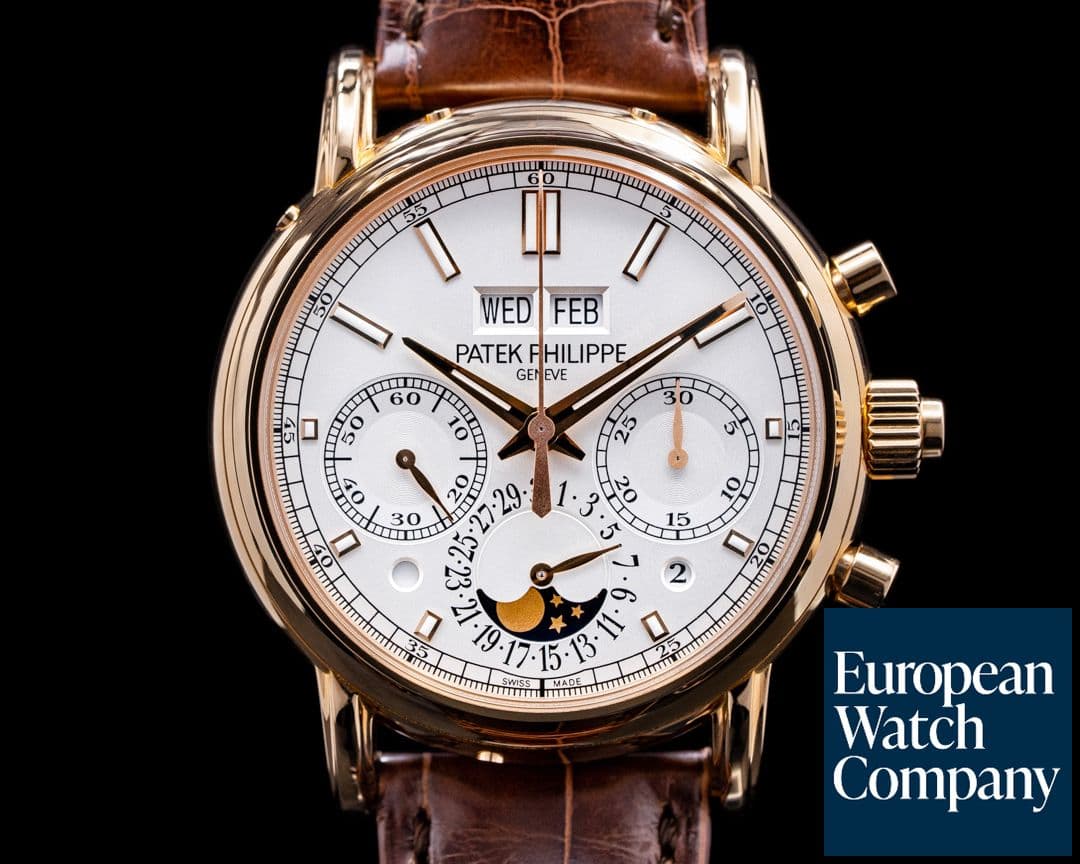 Image of Patek Philippe 5204R Split Second Perpetual Calendar Chronograph Rose Gold