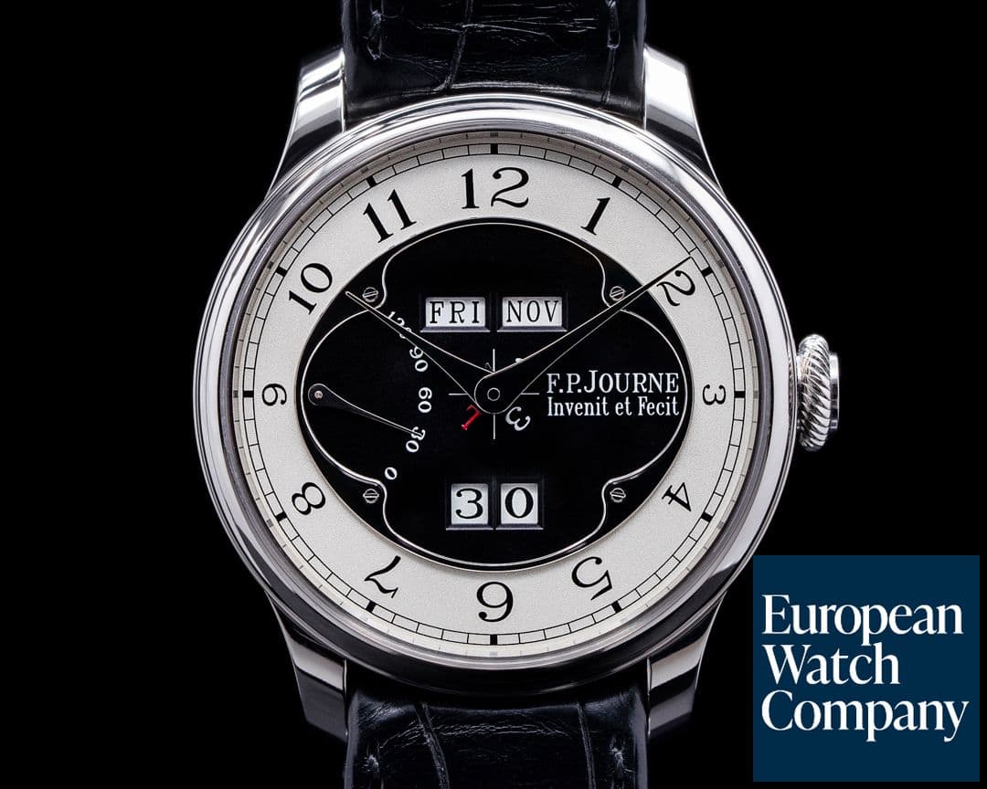 Image of F. P. Journe Octa Quantieme Perpetual Platinum "BLACK LABEL" 40MM FULL SET