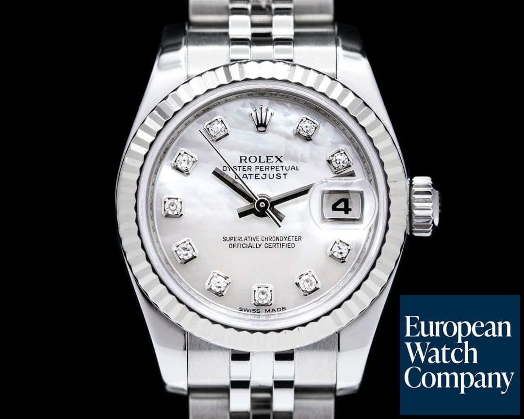 Image of Rolex Lady Datejust MOP Diamond Dial Jubilee SS / SS
