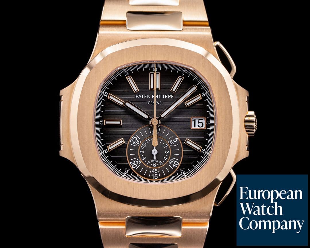 Image of Patek Philippe Nautilus 5980/1R Chronograph 18K UNWORN