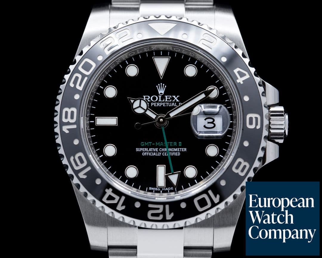 Image of Rolex GMT Master II 116710LN Ceramic SS 