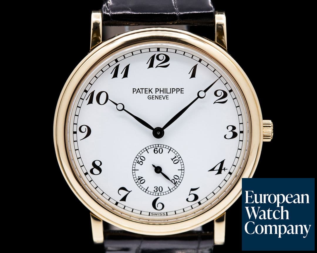 Image of Patek Philippe Calatrava Manual Wind 18K Yellow Gold
