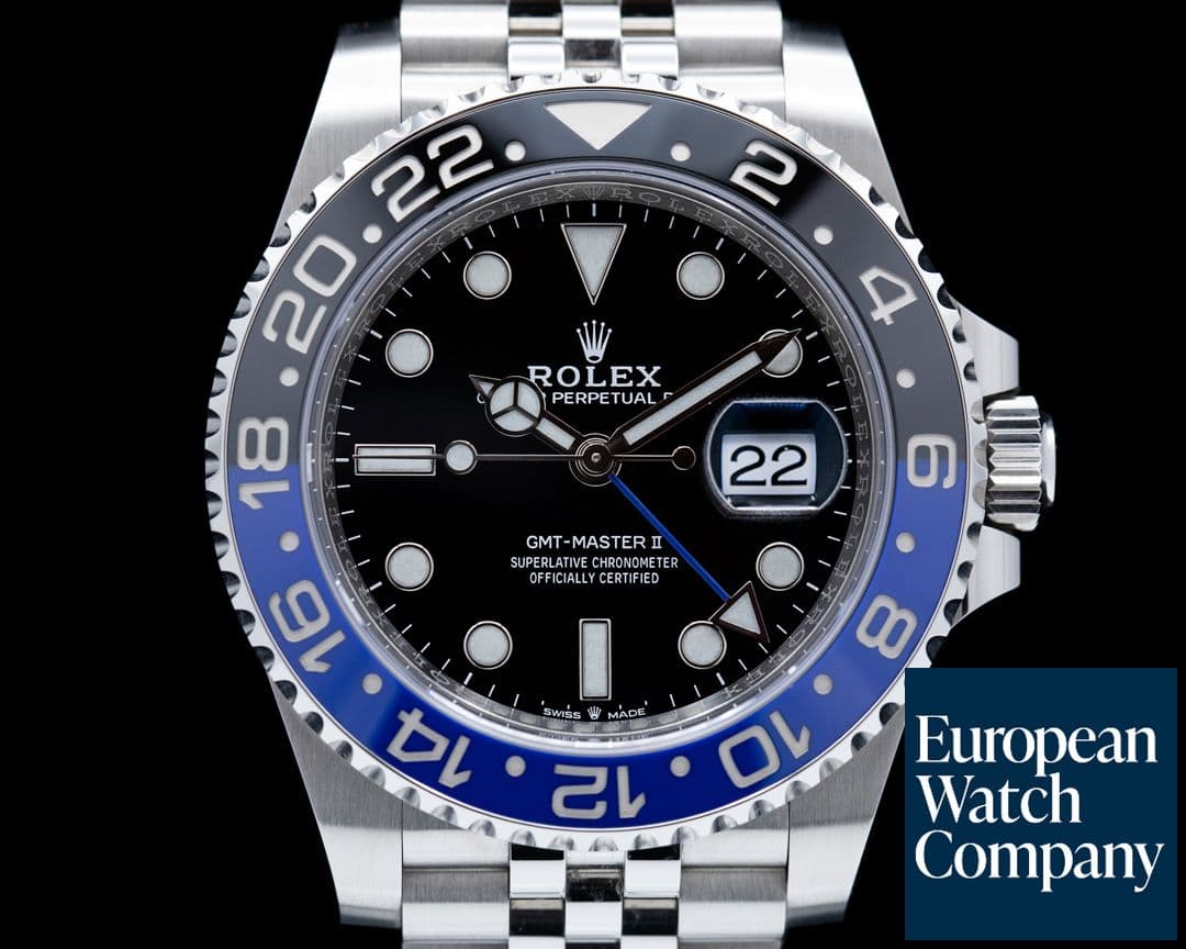 Image of Rolex GMT Master II 126710 Ceramic "Batman" SS / Jubilee 2021