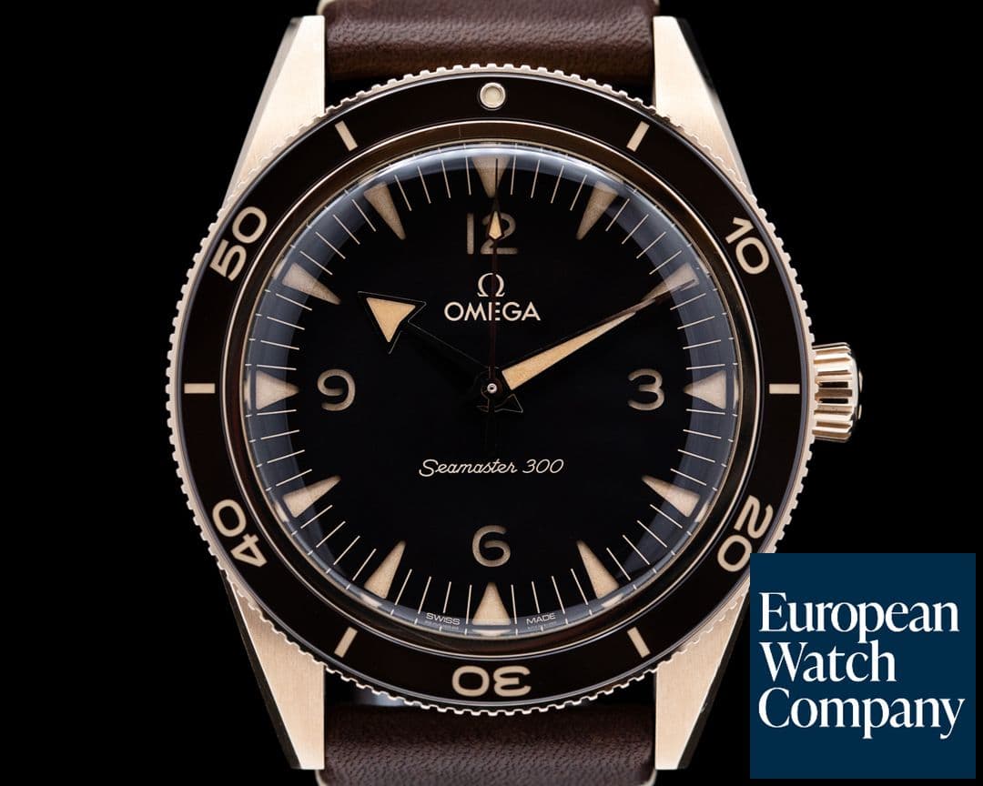 Image of Omega Omega Seamaster 300M Bronze Gold