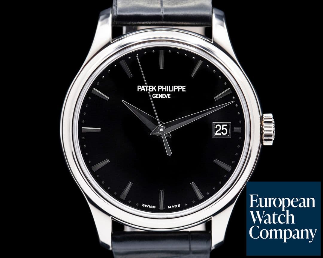 Image of Patek Philippe Calatrava 5227G Automatic 18K White Gold Black Dial 
