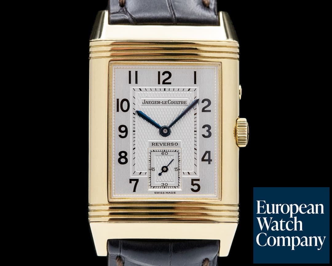 Image of Jaeger LeCoultre Reverso Duo 18K Yellow Gold / 18k Tang Buckle 