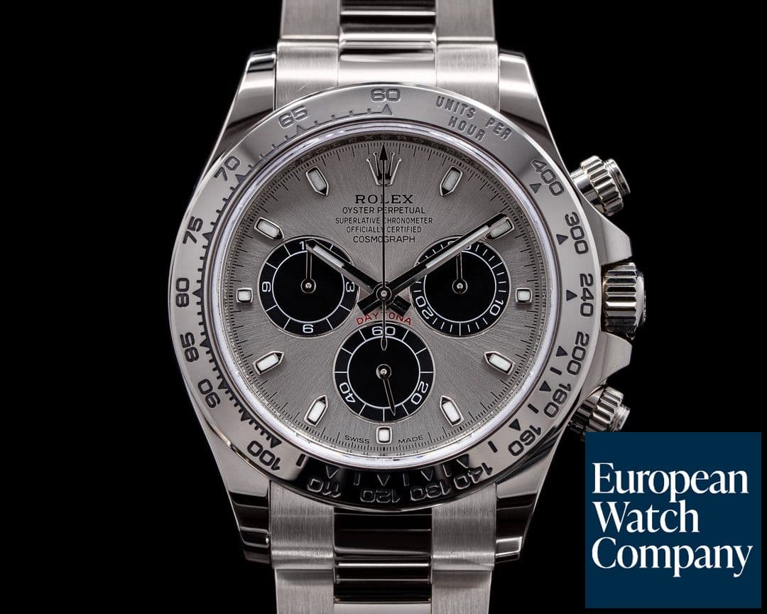 Image of Rolex Daytona 116509 Silver and Black Dial 18K White Gold 2020