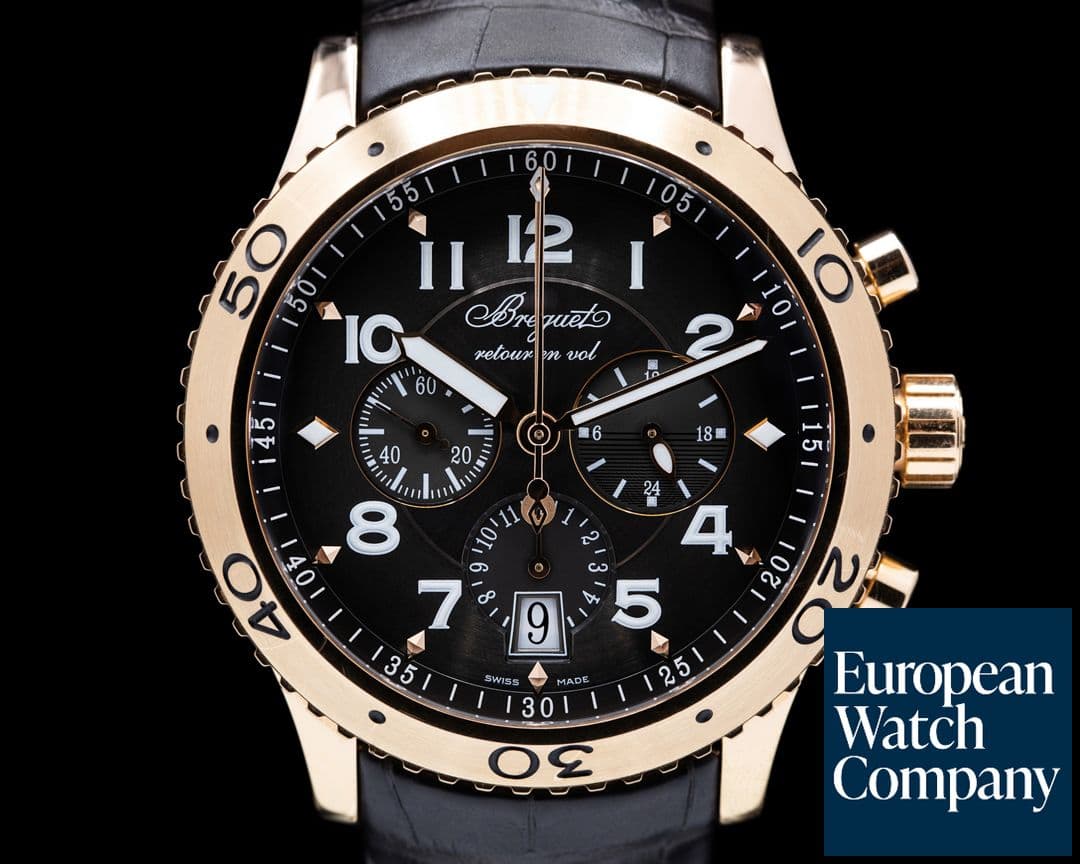 Image of Breguet Type XXI 3810BR Flyback 18K Rose Gold
