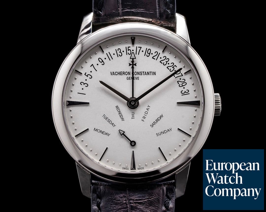 Image of Vacheron Constantin Patrimony Bi Retrograde Day & Date 18K White Gold