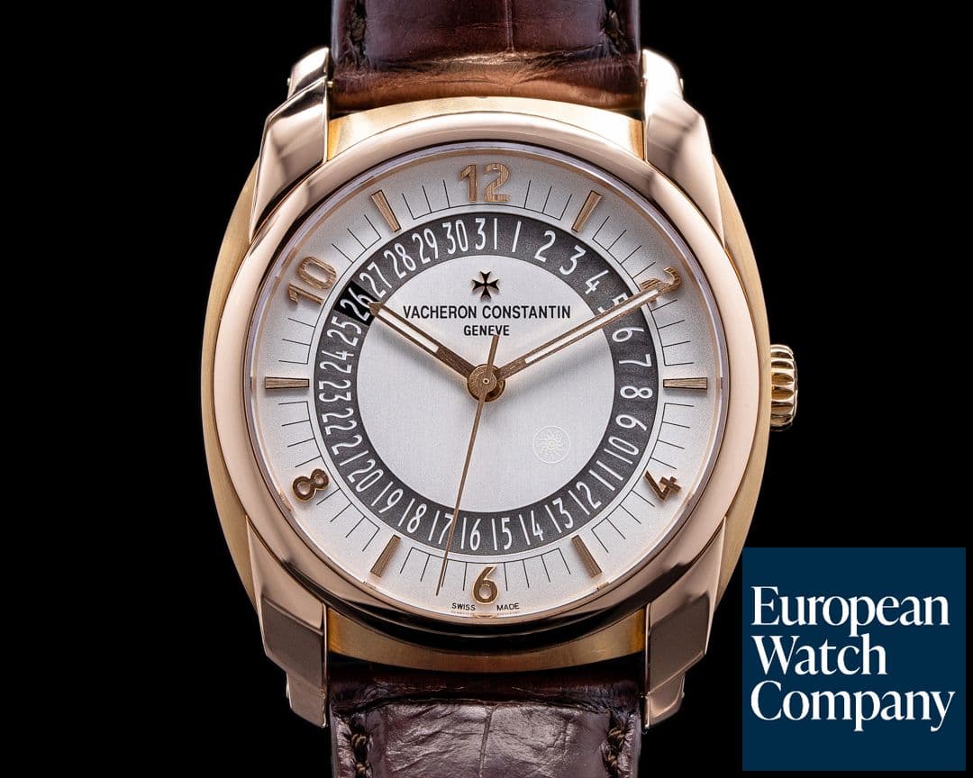 Image of Vacheron Constantin Quai de L'ile Automatic Rose Gold Silver Dial 