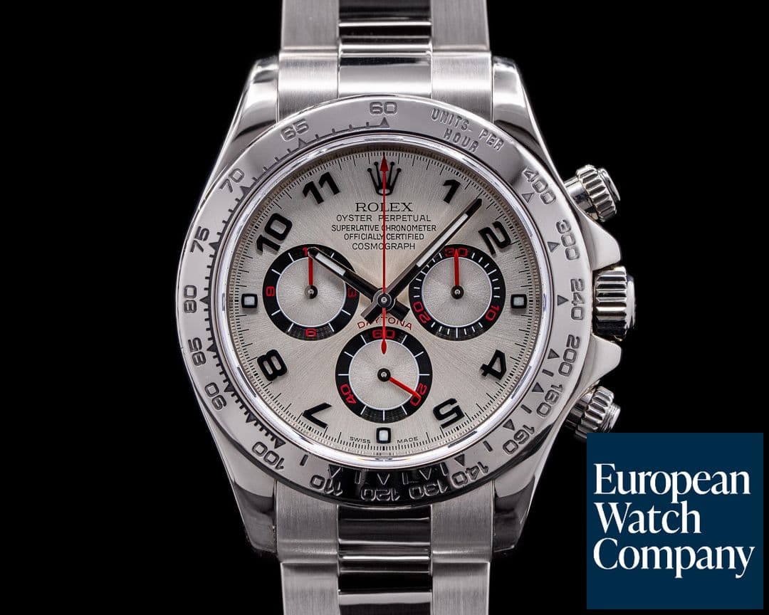 Image of Rolex Daytona 116509 18k White Gold Silver Dial  