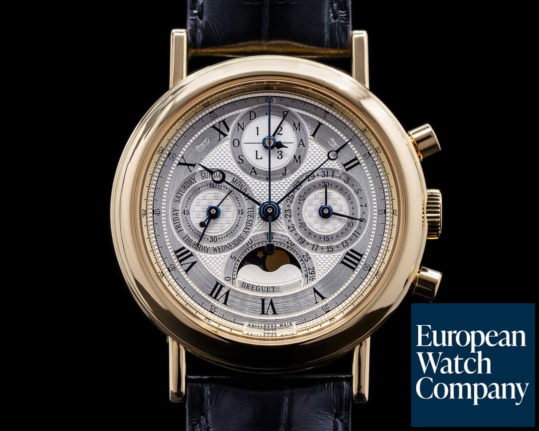 Image of Breguet Classique Perpetual 3617 Calendar Chronograph 18k Yellow Gold