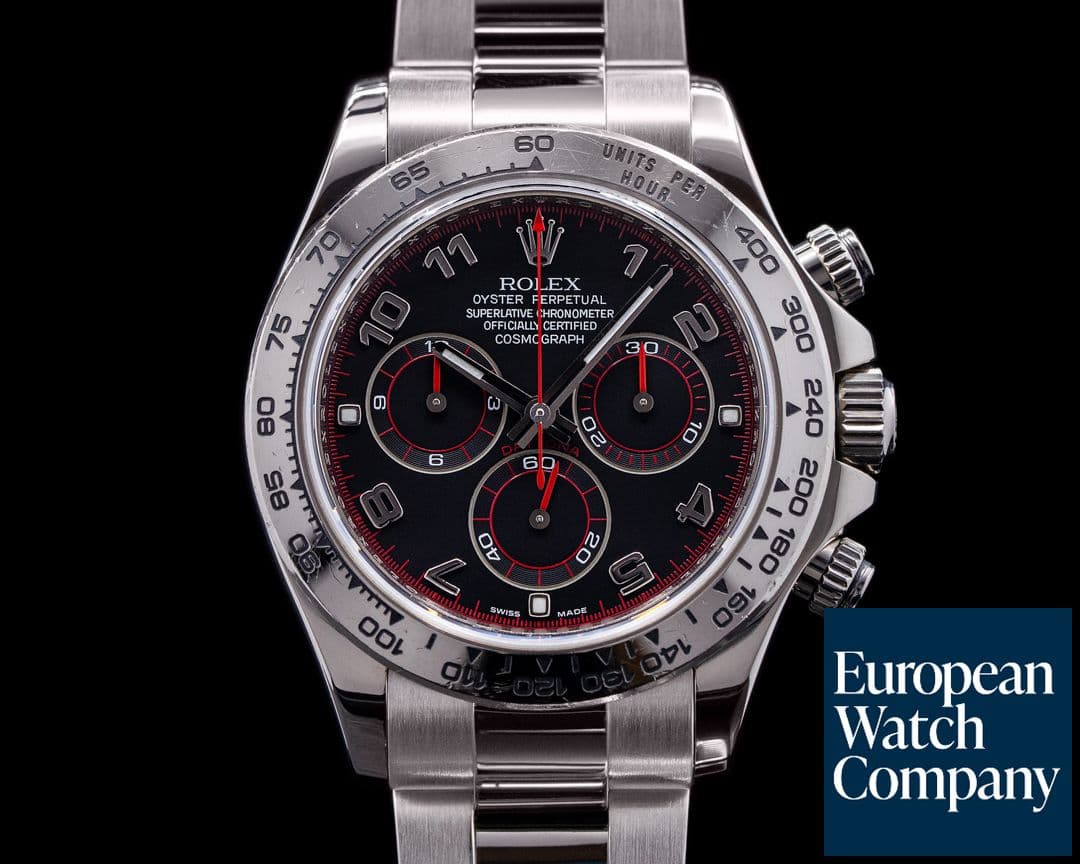 Image of Rolex Daytona 116509 Slate Arabic Racing Dial 18K White Gold