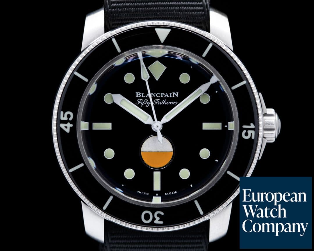 Image of Blancpain Fifty Fathoms MilSpec Limited for HODINKEE 