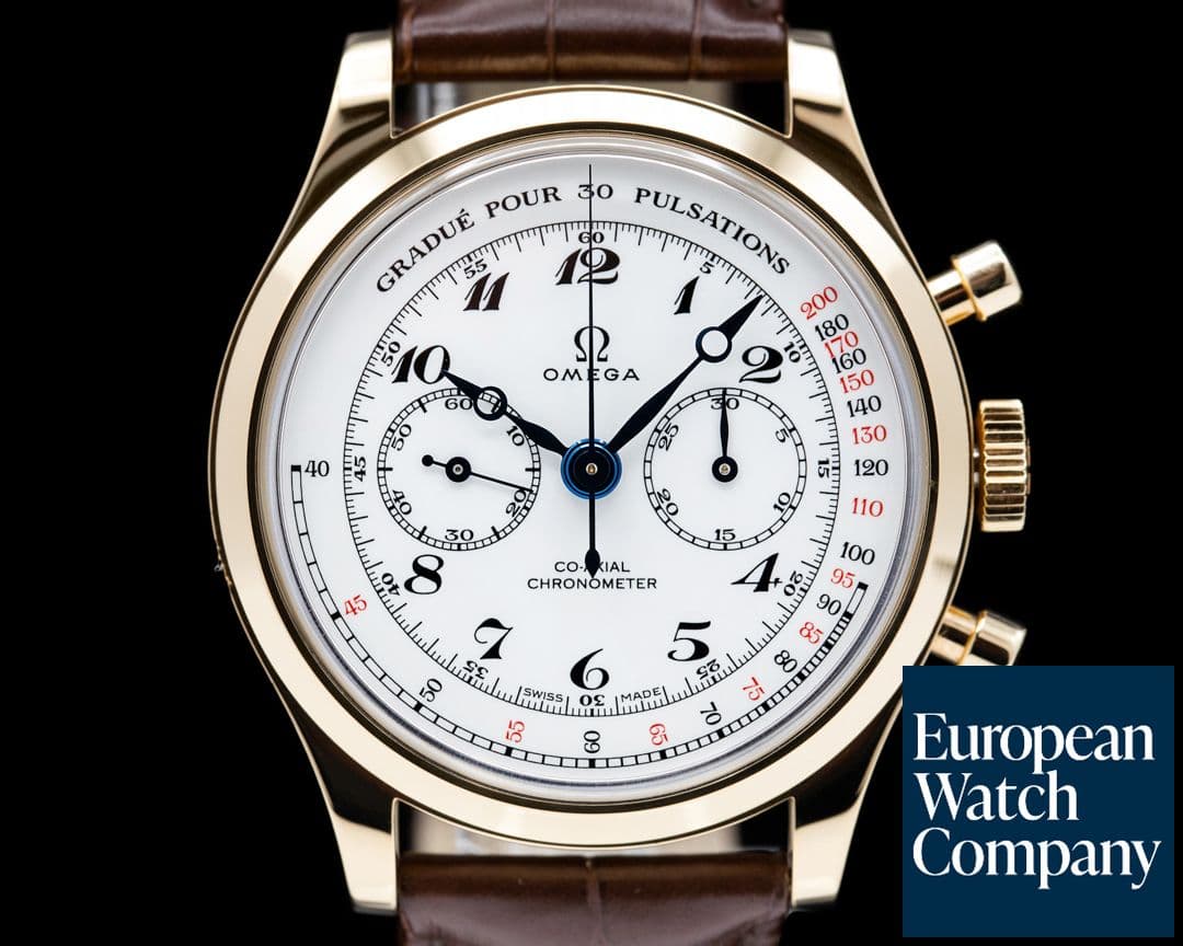 Image of Omega Specialties Museum Collection "The MD's Watch" 18K Yellow Gold LIMITED