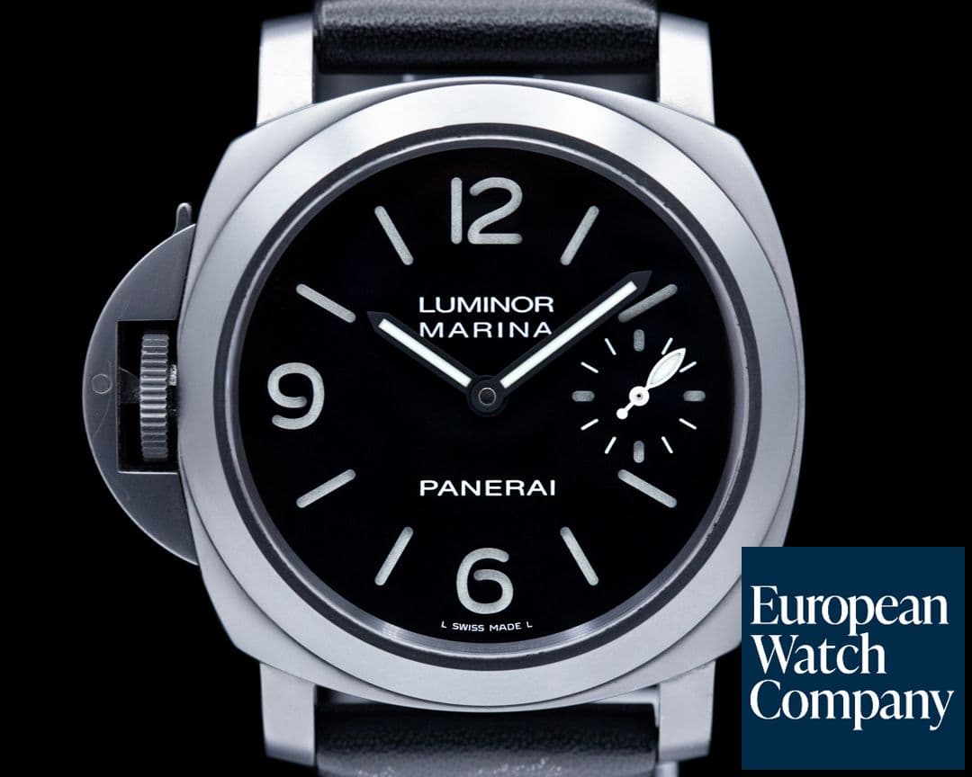 Image of Panerai Luminor Marina PVD Left Handed 'Destro' FULL SET