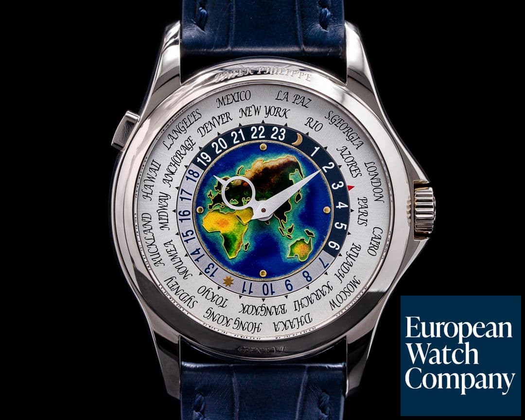 Image of Patek Philippe World Time 5131G Enamel Dial 18K White Gold UNWORN