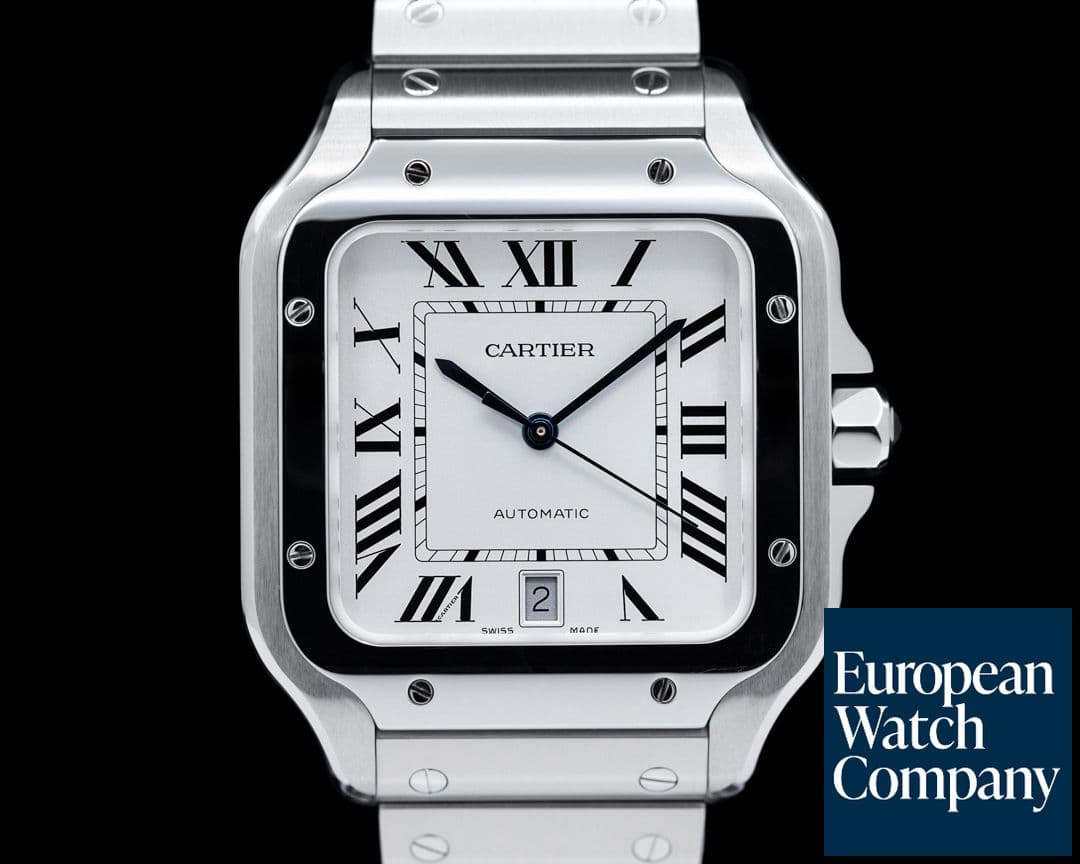 Image of Cartier Santos Large SS / SS Automatic NEW MODEL
