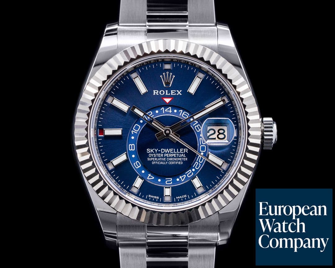 Image of Rolex Sky Dweller Steel Blue SS / SS 