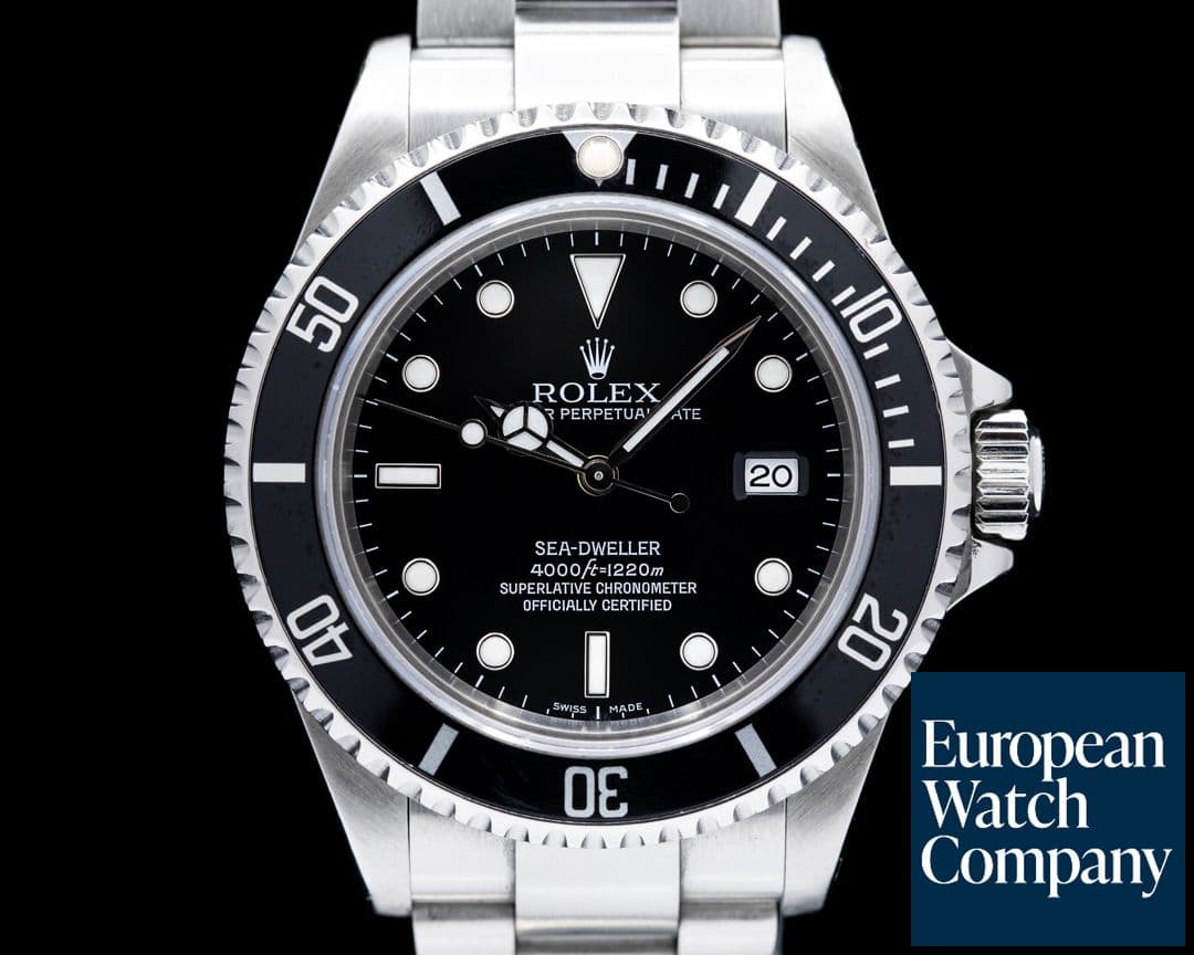 Image of Rolex Sea Dweller 16600 SS / Bracelet 