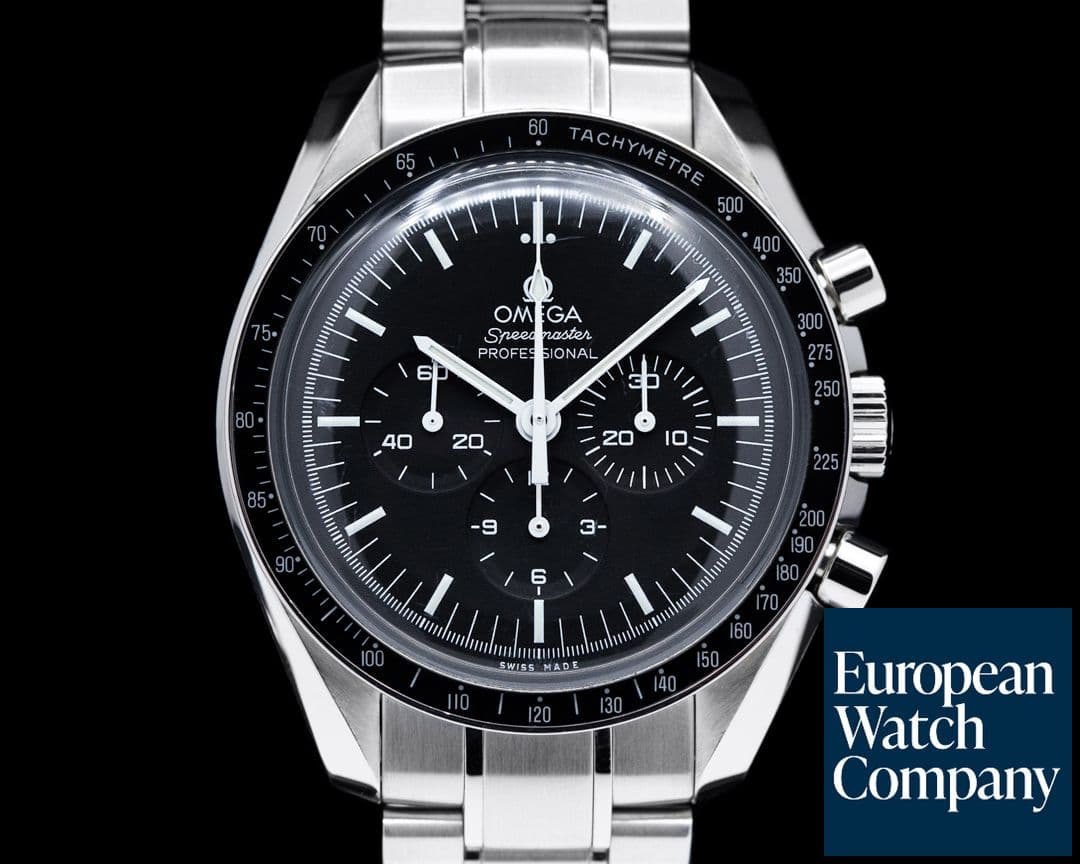 Image of Omega Speedmaster Professional Moonwatch Black Dial  