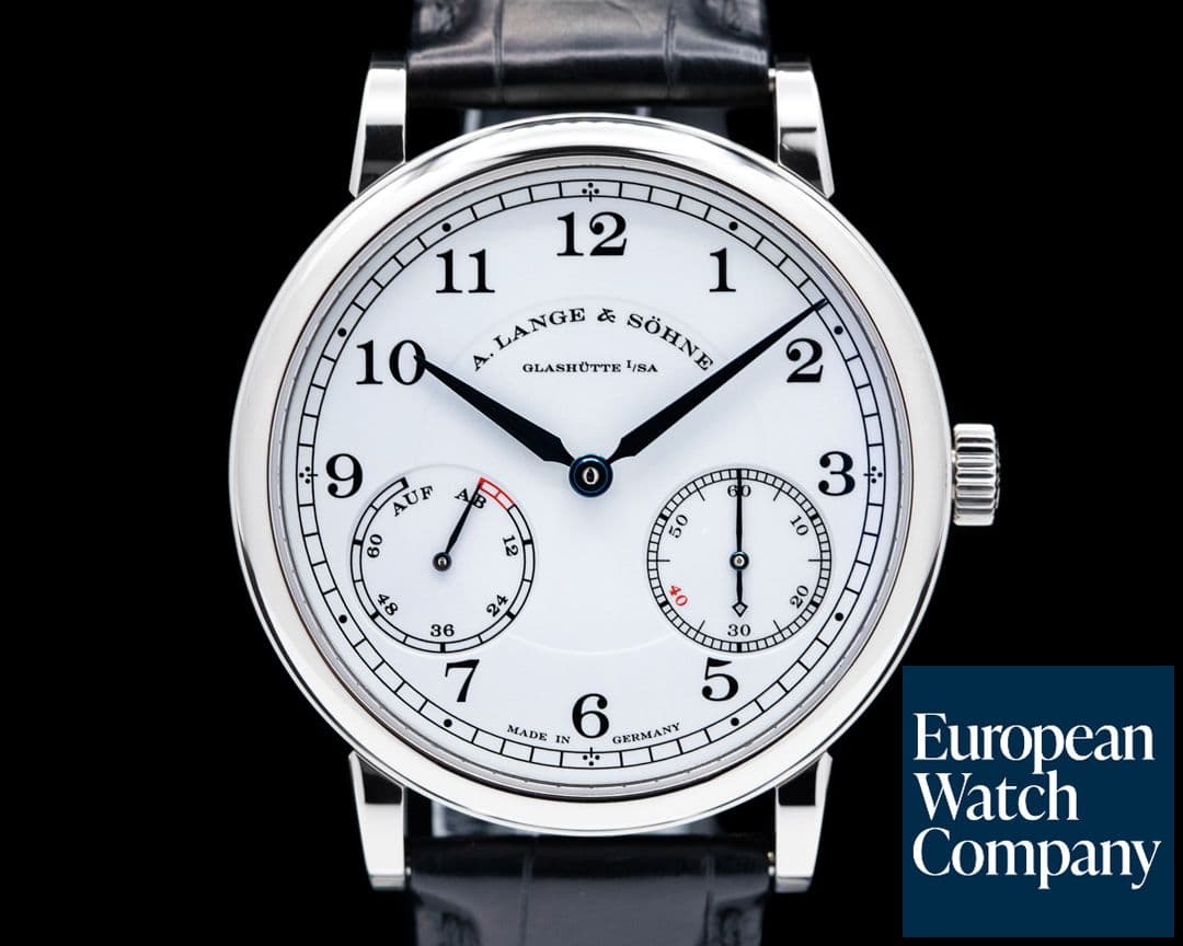 Image of A. Lange and Sohne 1815 Up & Down CELLINI 40th Anniversary 18K White Gold