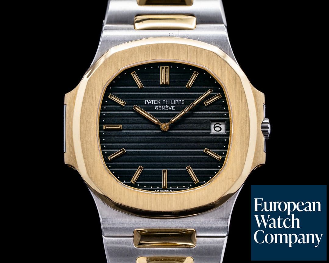 Image of Patek Philippe Nautilus Jumbo 3700 2 Tone SS / 18k NICE 