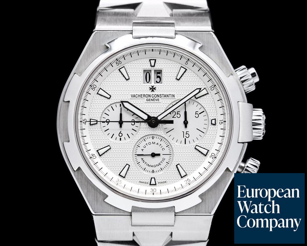 Image of Vacheron Constantin Overseas Chronograph White Dial SS / SS 