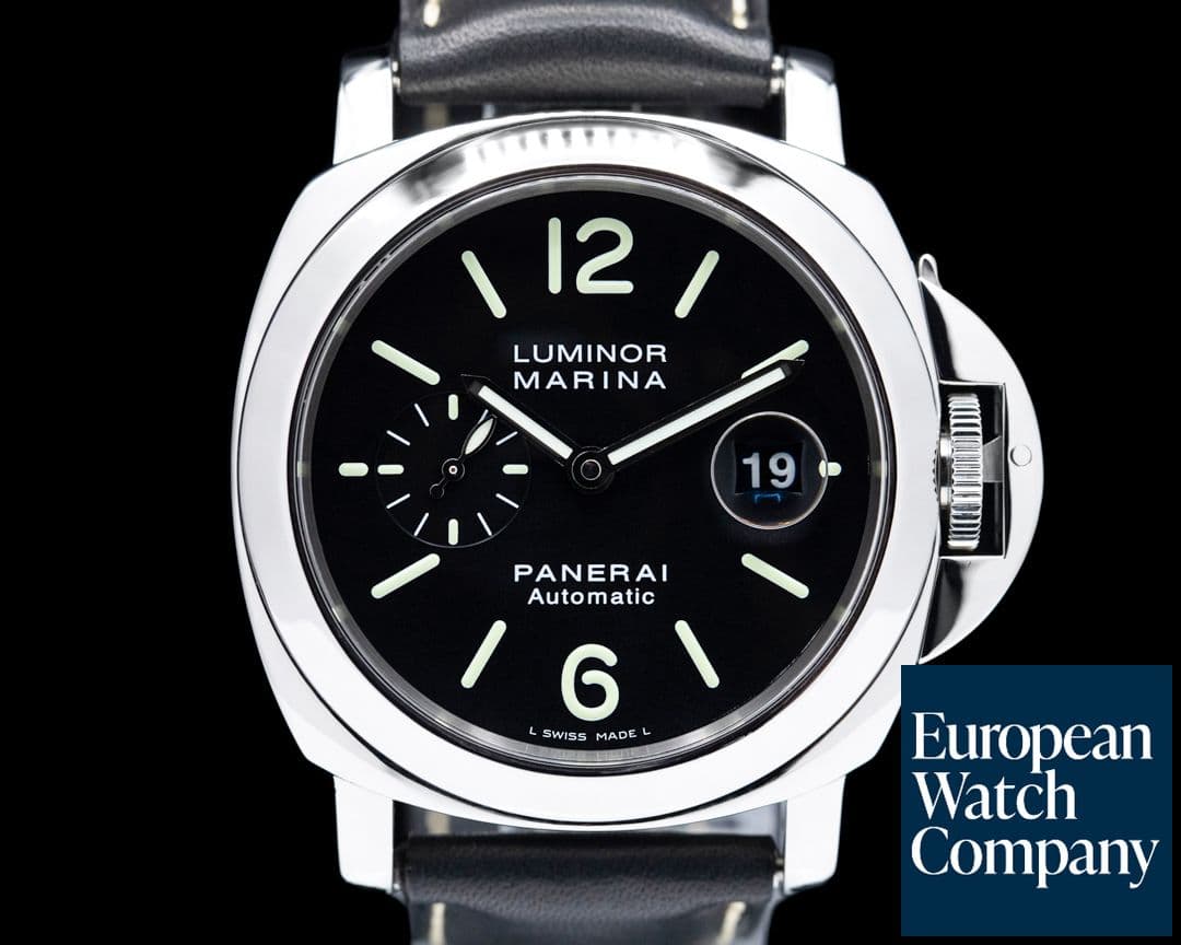 Image of Panerai Luminor Automatic SS Black Dial 44MM