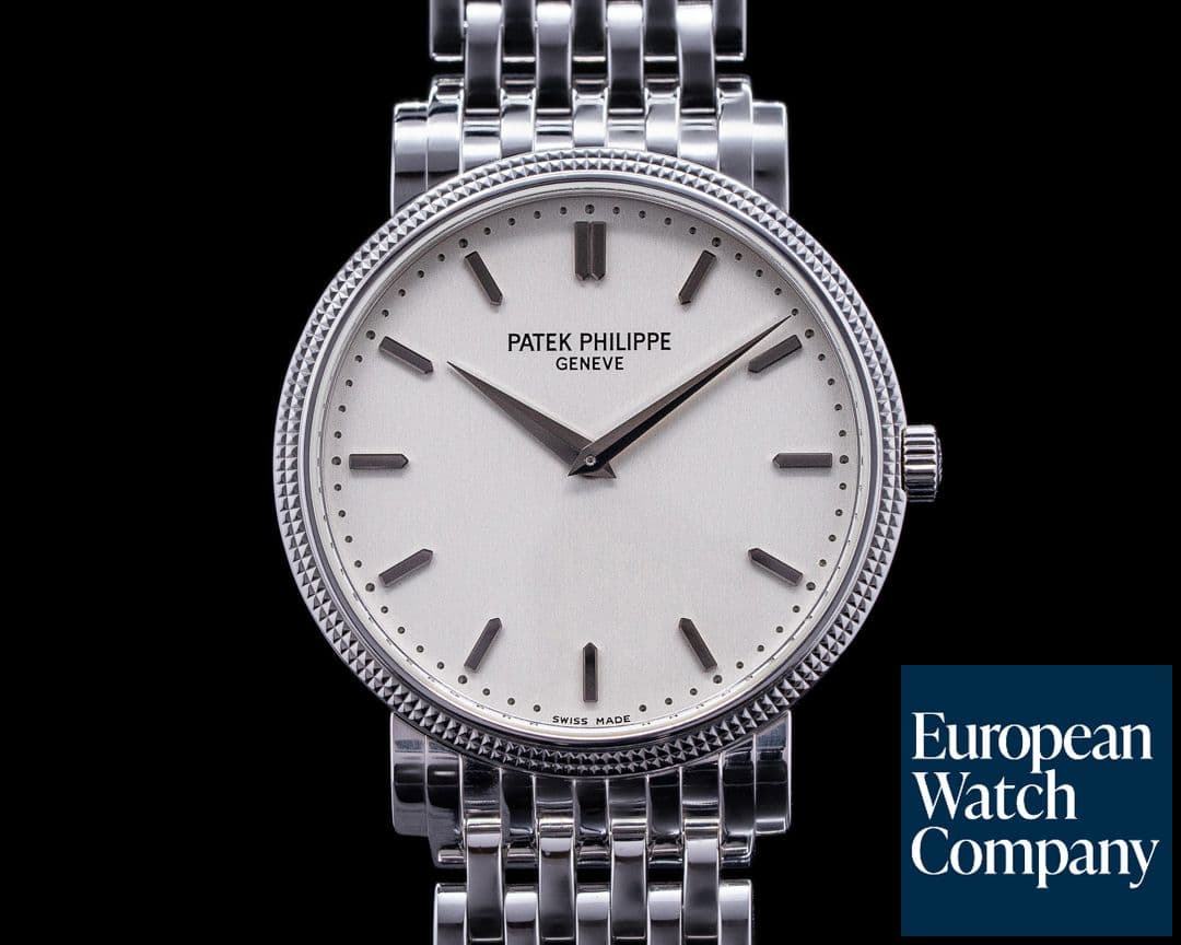 Image of Patek Philippe Calatrava Automatic 5120G 18K White Gold BRACELET