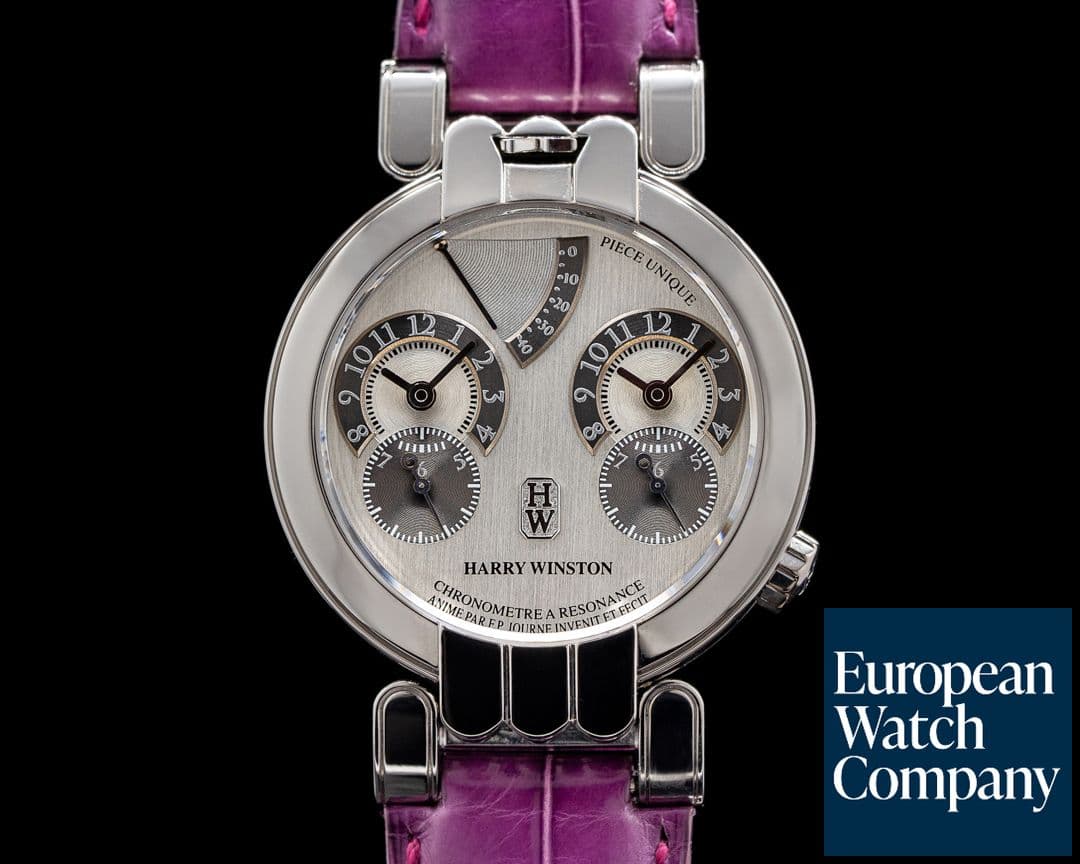 Image of F. P. Journe Harry Winston & FP Journe Opus One / Chronometre Resonance PT PIECE UNIQ
