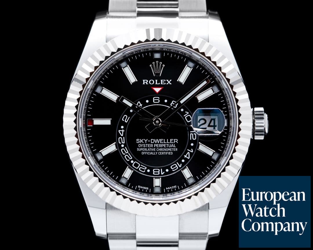 Image of Rolex Sky Dweller 326934 Steel Black Dial 2021
