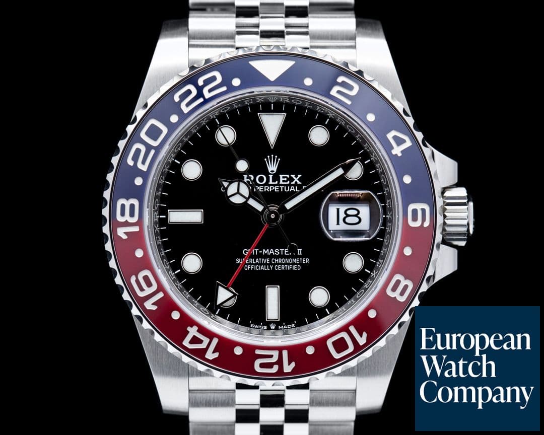 Image of Rolex GMT Master II Ceramic 126710 "Pepsi" SS / Jubilee 2020