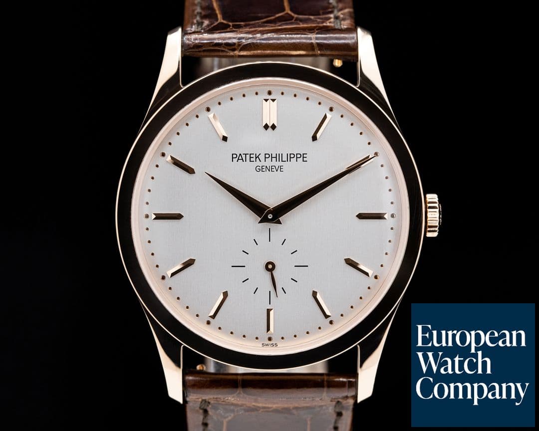 Image of Patek Philippe Calatrava 5196R Manual Wind 18K Rose Gold