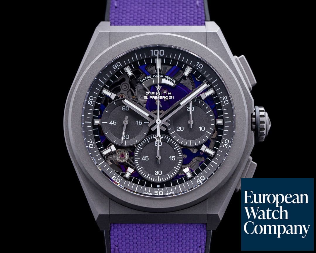 Image of Zenith Defy 21 Ultraviolet El Primero Titanium 