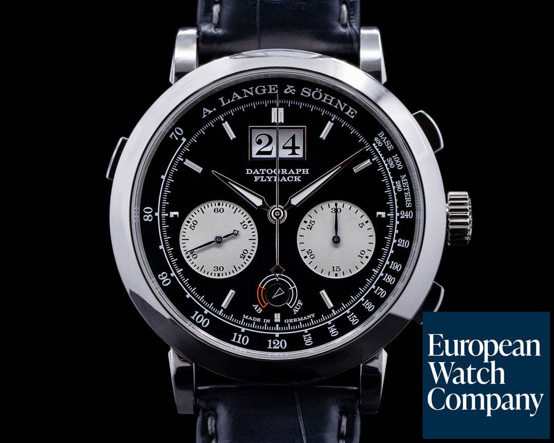 Image of A. Lange and Sohne Datograph 405.035  Up / Down Platinum 41MM 2021 DEPLOYANT