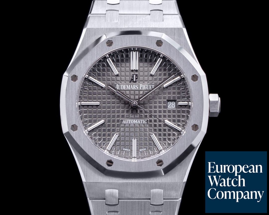 Image of Audemars Piguet Royal Oak 15400ST Ruthenium Dial SS 